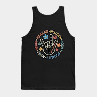 Special Education Teacher Inspirational SPED Teachers Tank Top